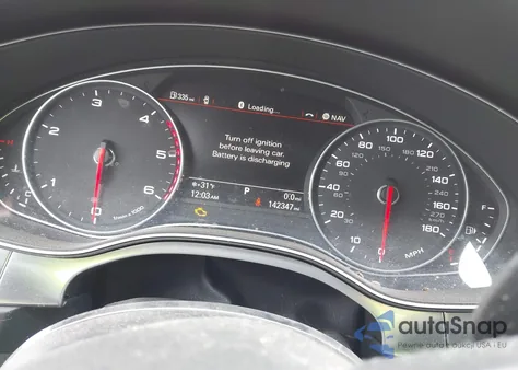 2014 Audi A6 3.0 Tdi Premium Plus из США, поврежденный, VIN WAUFMAFC3EN014083